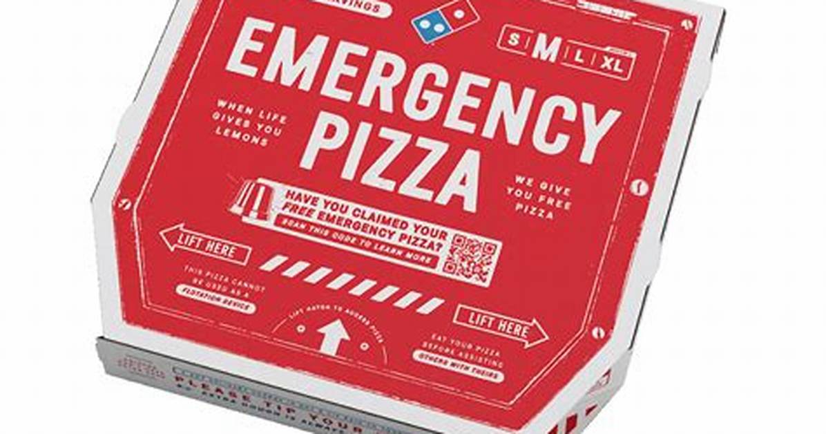 A Comprehensive Guide to Domino's Emergency Pizza: a Lifesaver for Unexpected Cravings