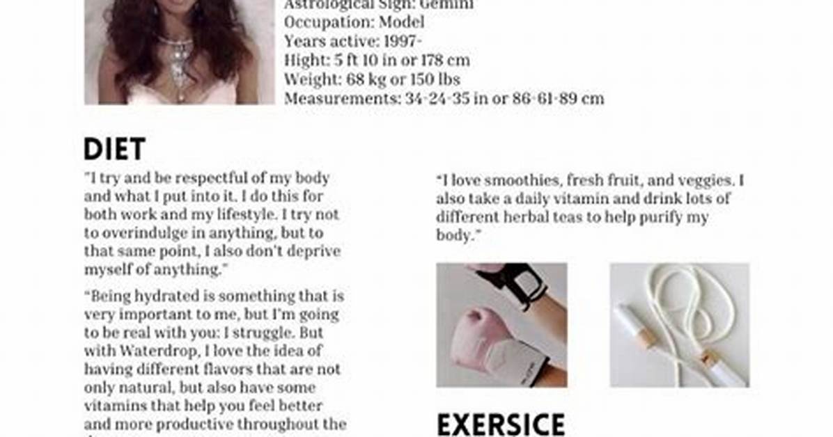Adriana Lima Diet: Secrets to the Supermodel's Stunning Physique
