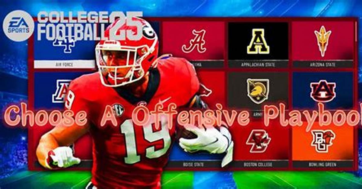 Best Offensive Playbook Ncaa 25: Unlocking the Secrets to Dominating the Game