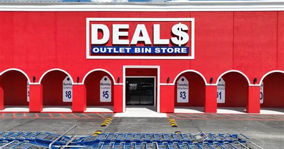 Bin Store Deals Near You: Find Cheap Finds & Save Big!