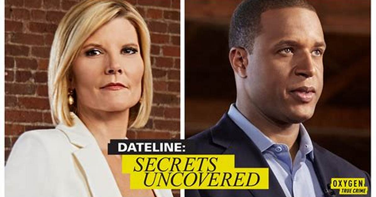 Dateline Tonight: Unraveling the Mysteries of True Crime Storytelling