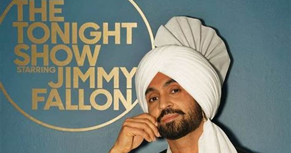 Diljit Dosanjh on the Tonight Show with Jimmy Fallon: a Cultural Exchange