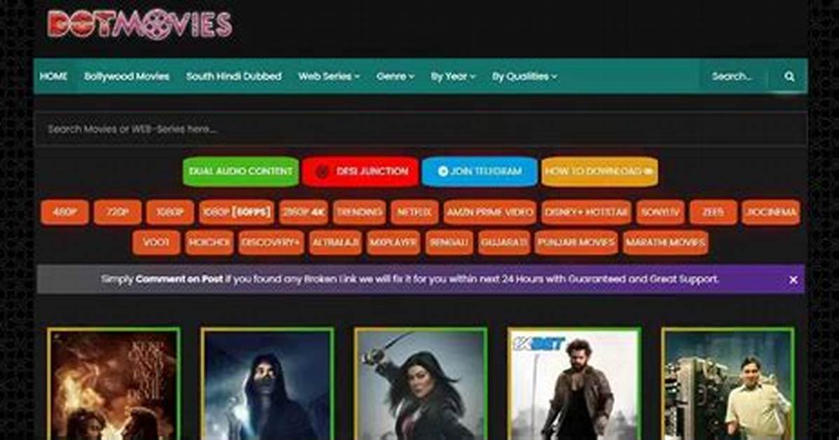 Dotmovies: Your Ultimate Destination for Movie Entertainment