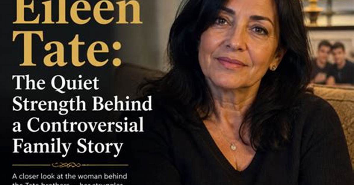 Eileen Tate: the Journey of an Inspirational Figure