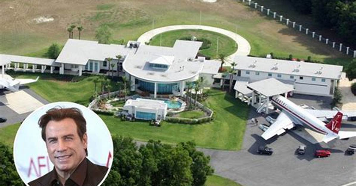 Exploring Casa De John Travolta: a Glimpse into the Actor's Iconic Home