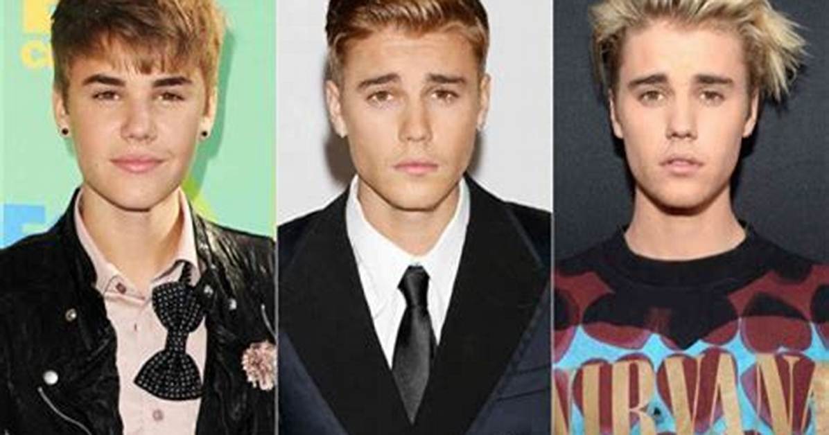 Exploring Justin Bieber's Iconic Hair Color Evolution