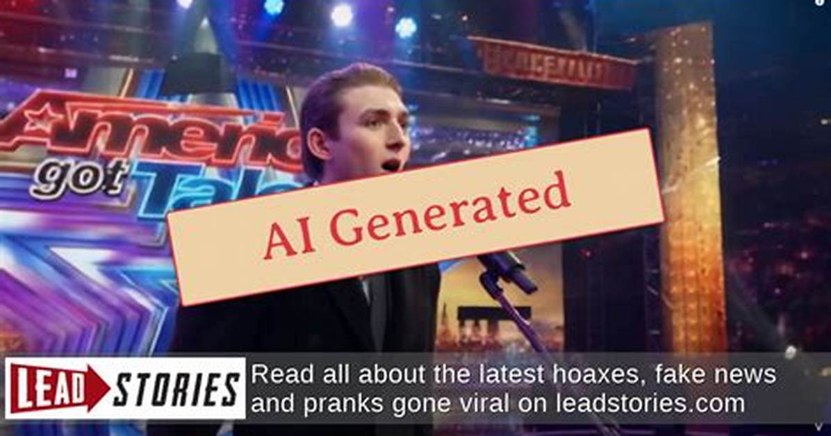 Fact Check: Barron Trump on Agt - Ai or Real?