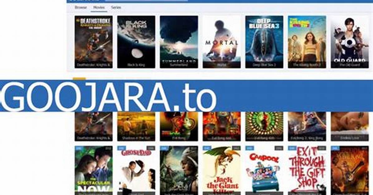 Goojara. Ch: Your Ultimate Source for Free Movie Streaming