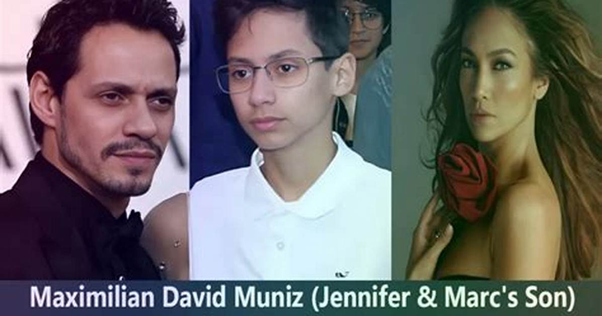 Maximilian David Muniz: a Glimpse into the Life of Marc Anthony's Son