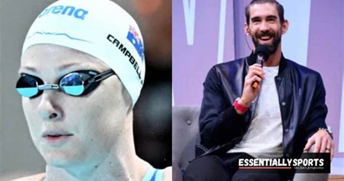 Michael Phelps and Cate Campbell: Legends of the Swimming Pool