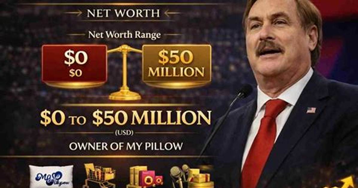 Mike Lindell Net Worth: Unveiling the Success of the Mypillow Founder