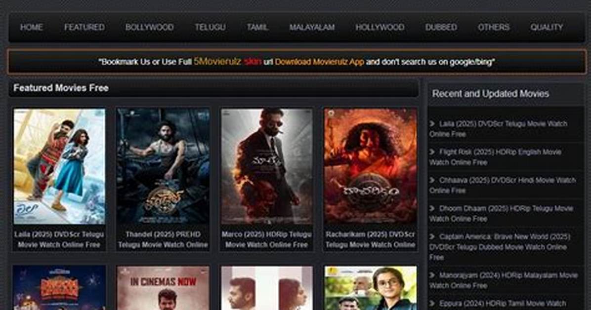 Movierulz5: Your Ultimate Guide to Online Movie Streaming