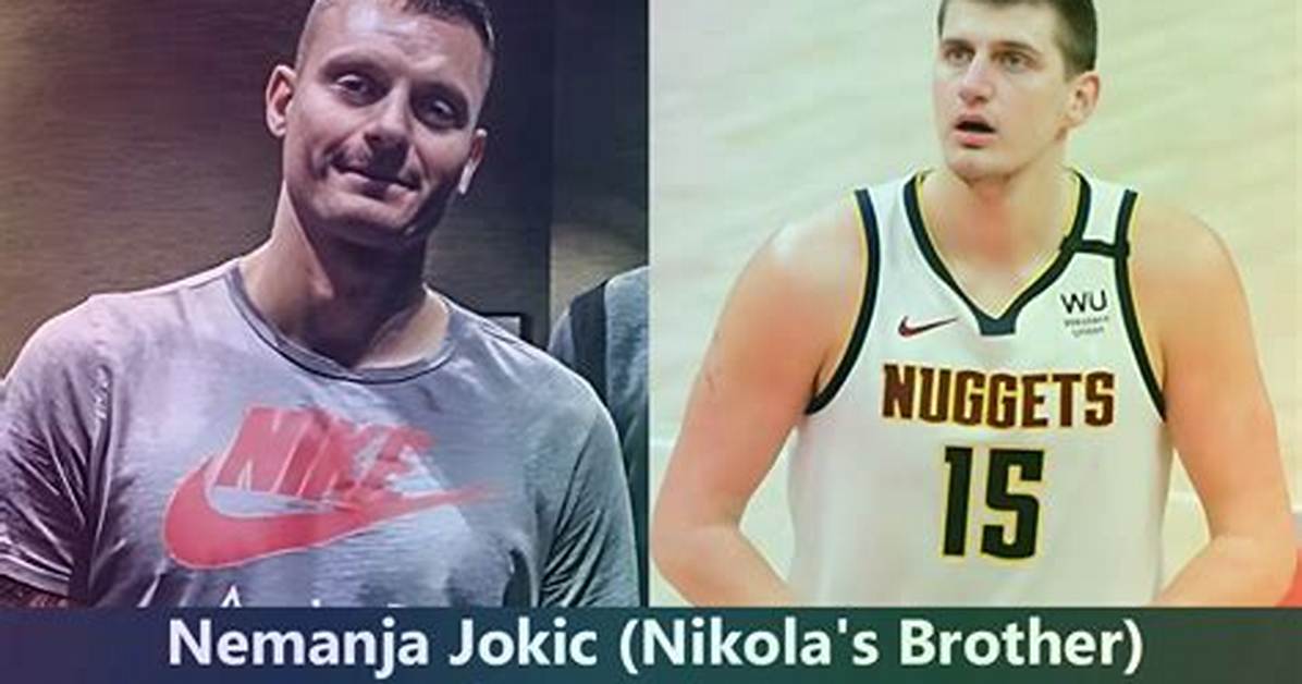 Nemanja Jokic: Brother of Nikola, Early Life & Career Insights