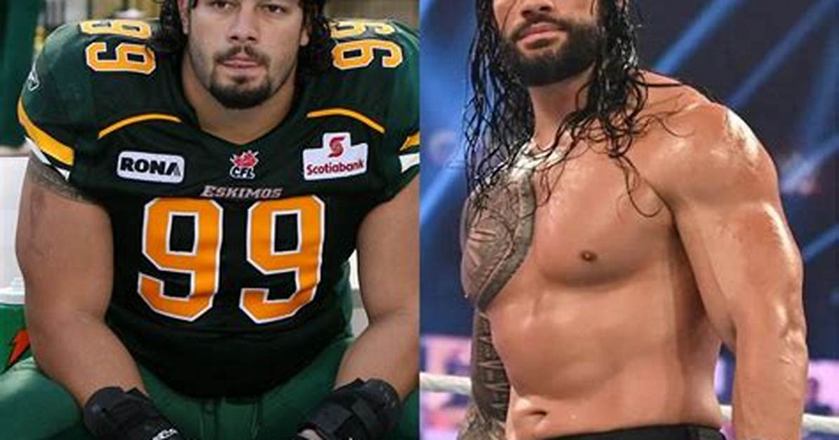 Nfl Roman Reigns: the Rise of a Wwe Superstar