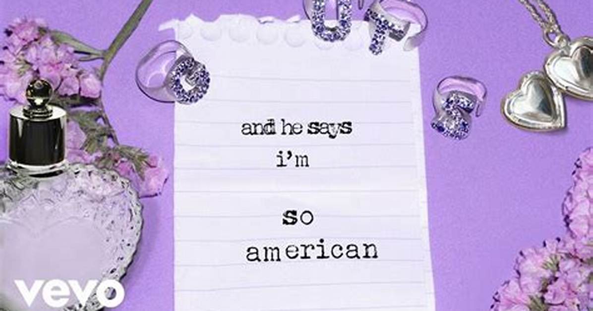 Olivia Rodrigo's So American Lyrics: a Journey Through Identity and Expression