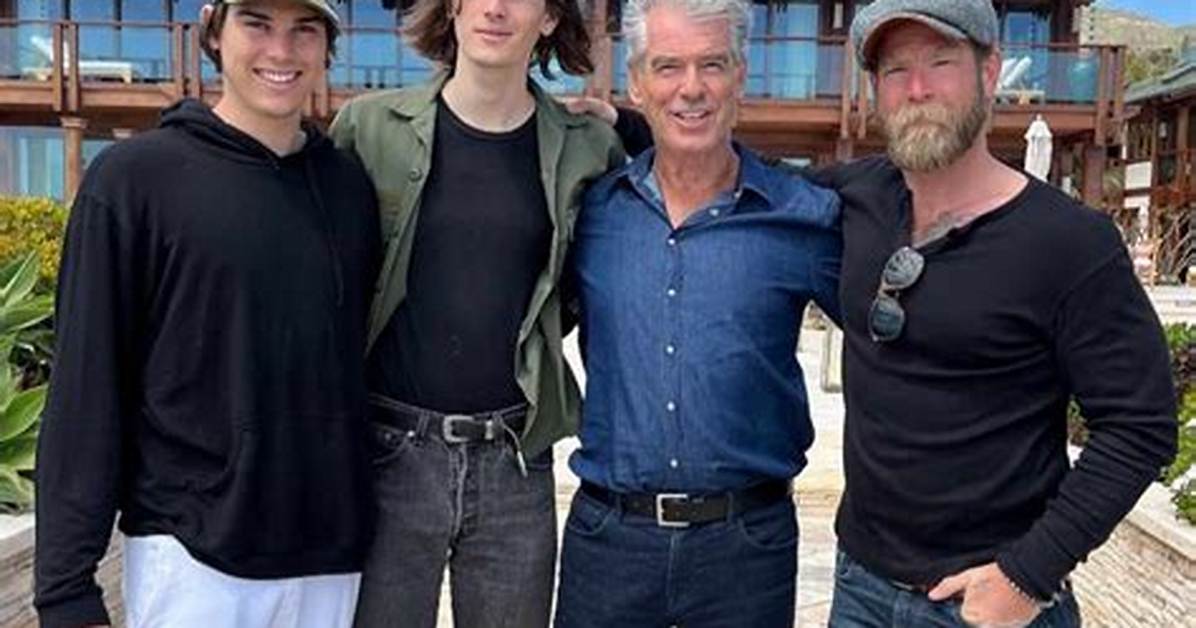 Pierce Brosnan's Children: a Deep Dive into the Family Life of the Iconic Actor