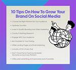 Quick Tips to Grow Your Social Media Following