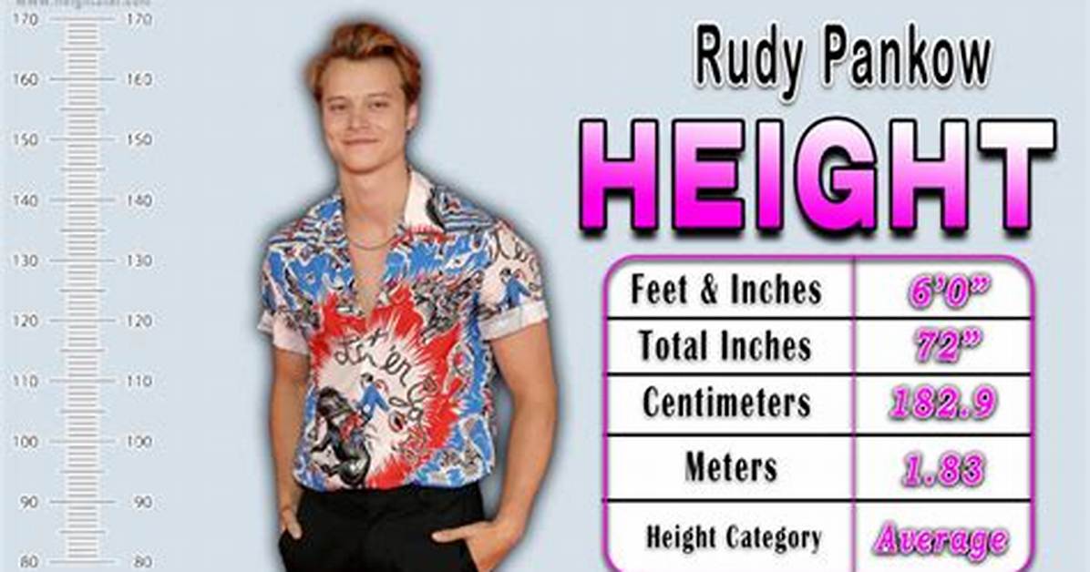 Rudy Pankow Height in Feet: Everything You Need to Know