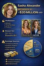 Sasha Alexander Net Worth – How Much Is Alexander Worth?
