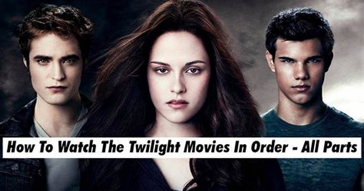 The Ultimate Guide to Watching Twilight Movies in Order