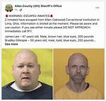 Two Inmates Escape from Allen-Oakwood Correctional Institution