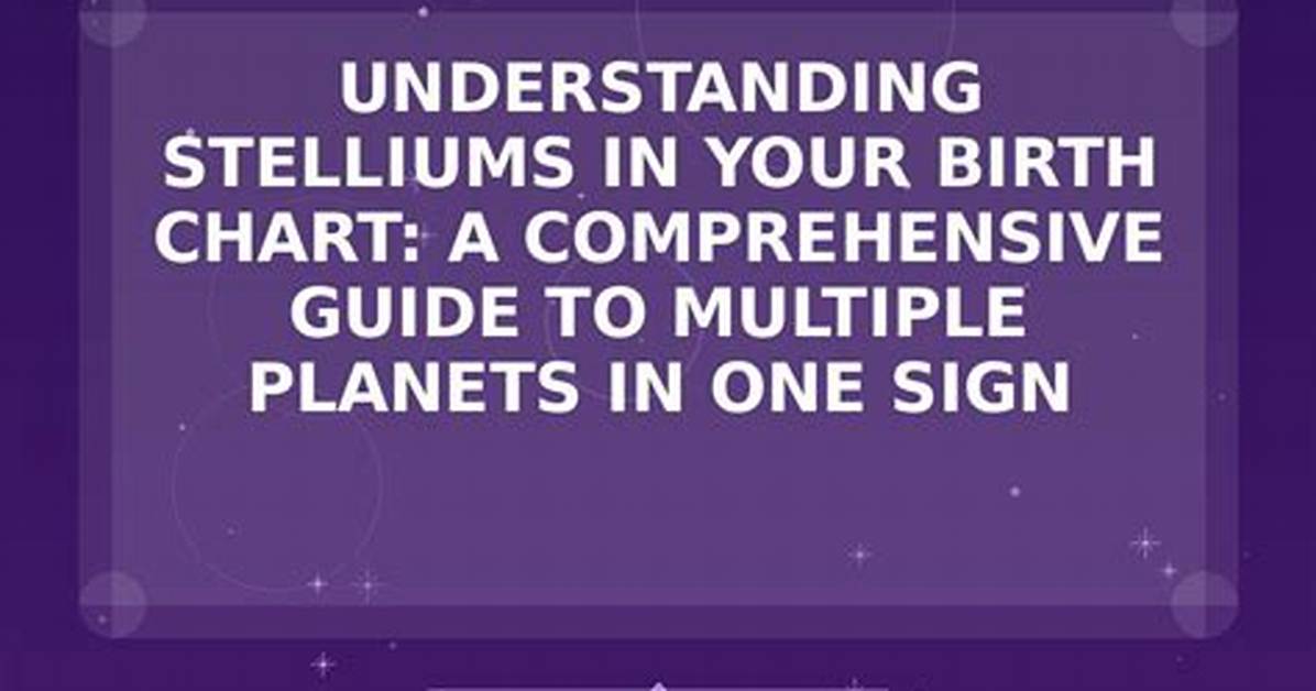 Understanding Birth Signs Personality: a Comprehensive Guide