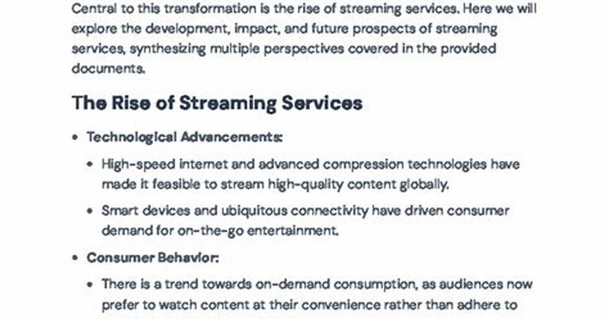 Understanding Streamium: the Future of Streaming Services