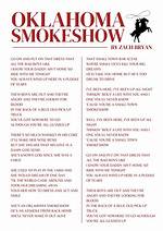 Understanding the Oklahoma Smokeshow Lyrics: a Deep Dive