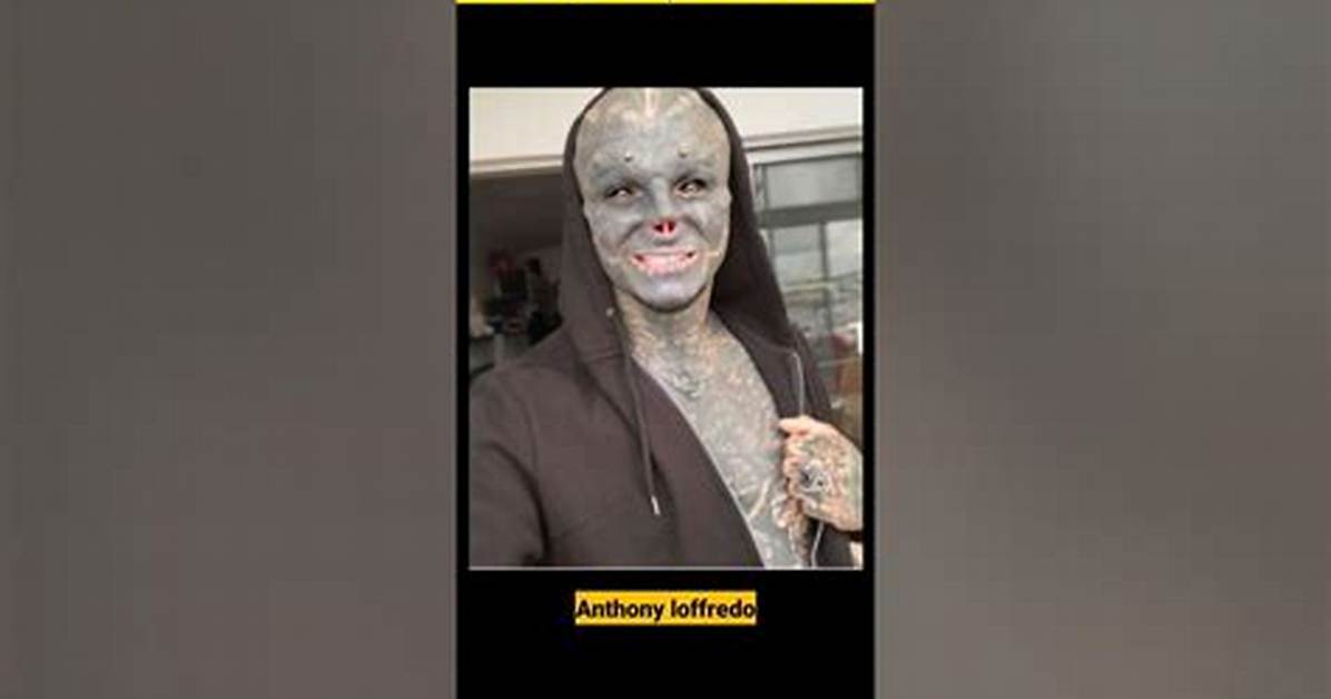 Unveiling the Life of Anthony Loffredo: the Real-Life Black Alien