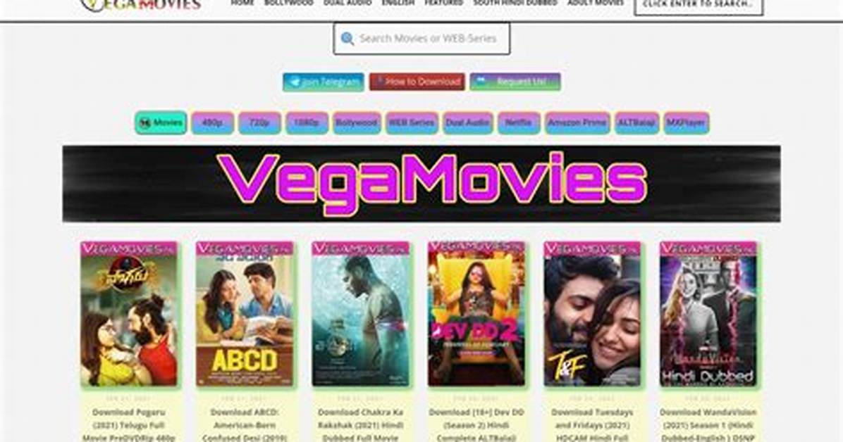 Vegamovies Page 3: Your Ultimate Guide to Free Movie Downloads