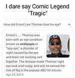What Happened to Ernest Lee Thomas Eye? Net Worth, Wife |