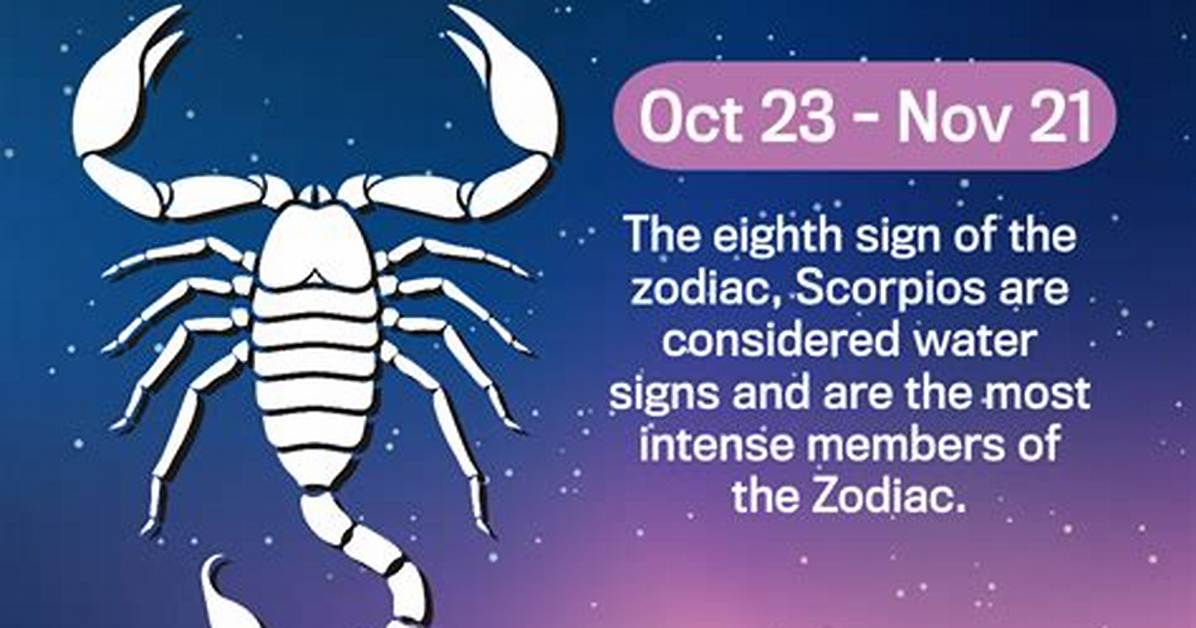 What Month Is Scorpio Zodiac Sign? Unveiling the Mysteries of Scorpio