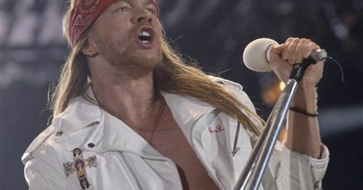 Who Is Axl Rose? the Iconic Frontman of Guns N' Roses